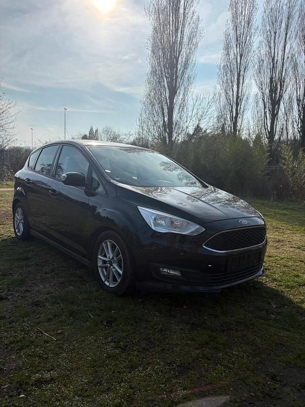 Gebraucht Ford C-MAX Titanium 125 PS (91 kW) 2016 Schwarz Van / Kleinbus