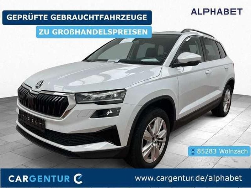 Moonweiß perleffekt Gebraucht 2022 Skoda Karoq Ambition SUV | 20.310 € (Guter Preis) - Bild 1/2