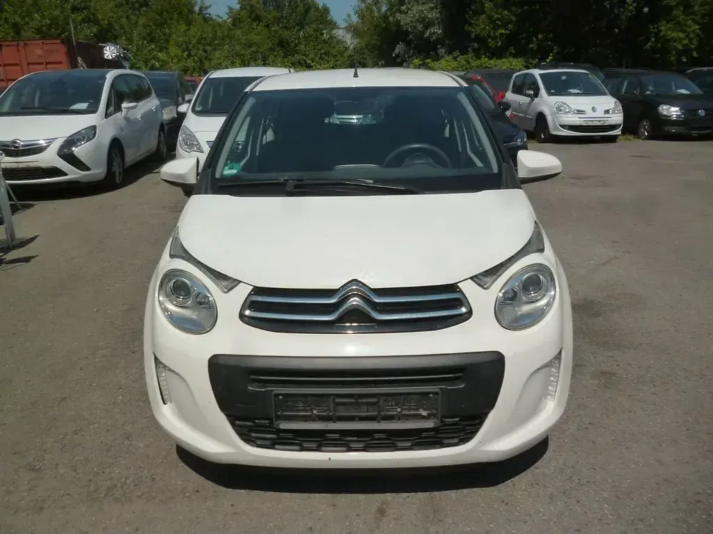 Gebraucht Citroën C1 Feel 82 PS (60 kW) 2015 Weiß Kleinwagen