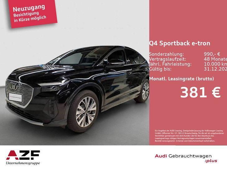 Schwarz Gebraucht 2025 Audi Q4 Sportback e-tron Sport SUV | 44.250 € - Bild 1/4