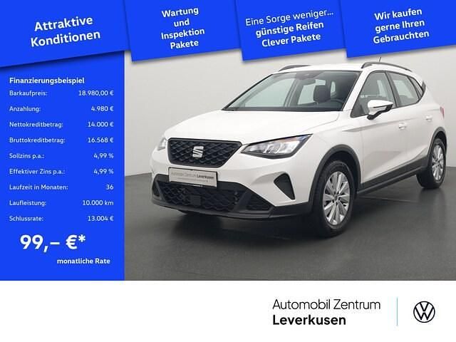 Schwarz Gebraucht 2022 Seat Arona Style SUV | 18.980 € (Guter Preis) - Bild 1/4