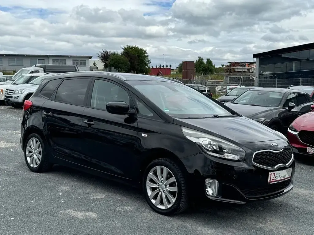 Gebraucht Kia Carens DREAM-TEAM Edition 135 PS (99 kW) 2015 Schwarz Van / Kleinbus