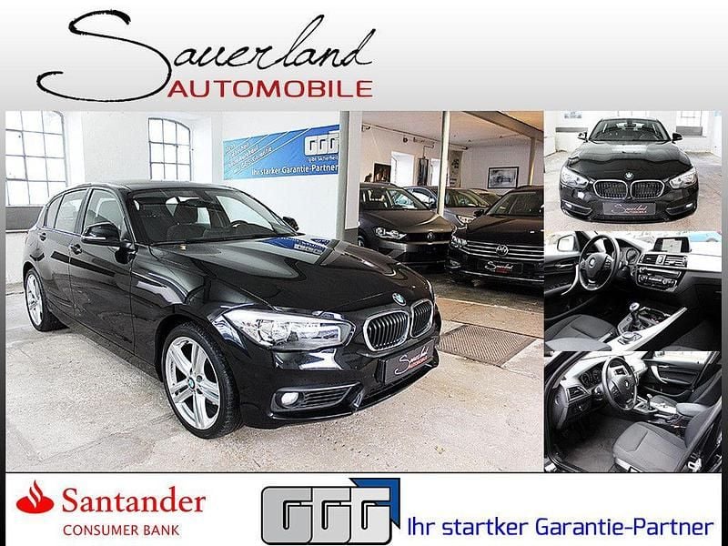 Schwarz Gebraucht 2018 BMW 120 Advantage Kleinwagen | 17.495 € (Fairer Preis) - Bild 1/4