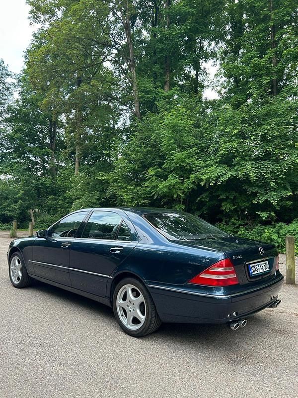 Schwarz Gebraucht 2000 Mercedes S500L Limousine | 8.000 € (Fairer Preis) - Bild 1/4