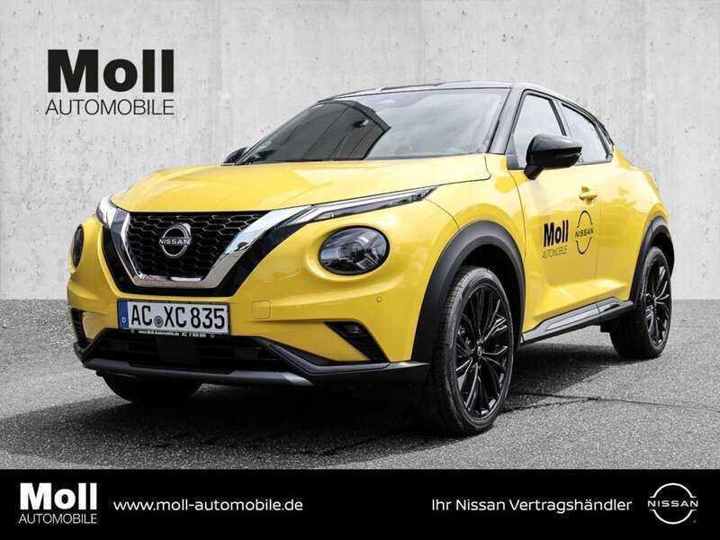 M) / kf black (gelb Gebraucht 2024 Nissan Juke SUV | 21.840 € (Fairer Preis) - Bild 1/4