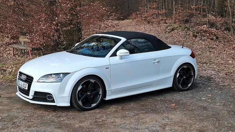 Gebraucht Audi TT Roadster S-line plus 211 PS (155 kW) 2012 Weiß Cabrio