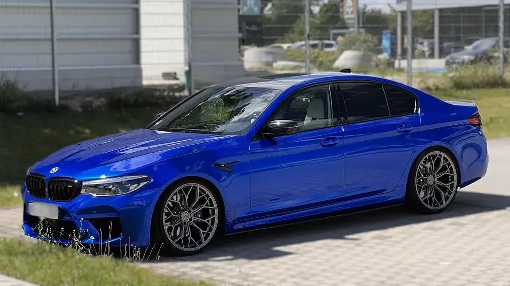 Brugt BMW M550 Performance 530 HK (389 kW) 2019 Blå Sedan