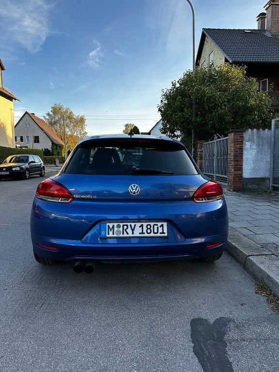 Blau Gebraucht 2008 VW Scirocco Coupé | 3.900 € (Guter Preis) - Bild 1/4
