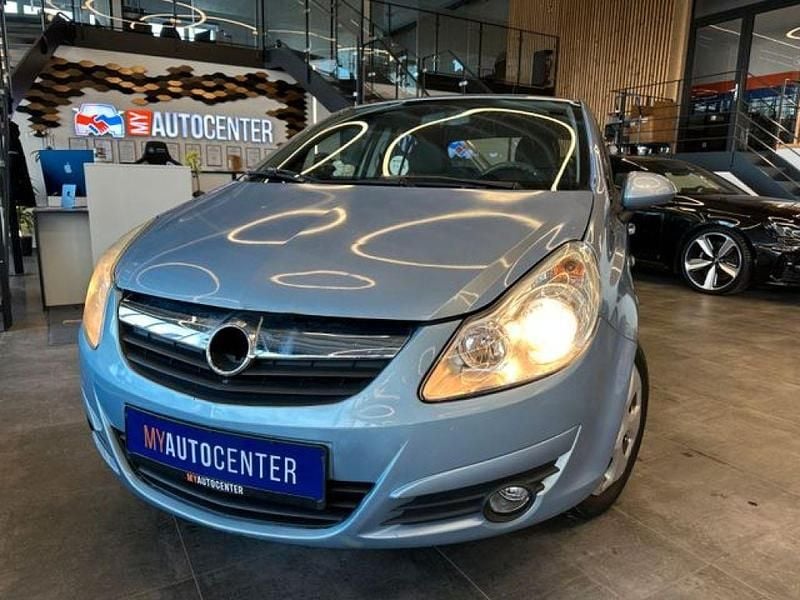 Blau Gebraucht 2008 Opel Corsa Edition Kleinwagen | 4.899 € (Fairer Preis) - Bild 1/4
