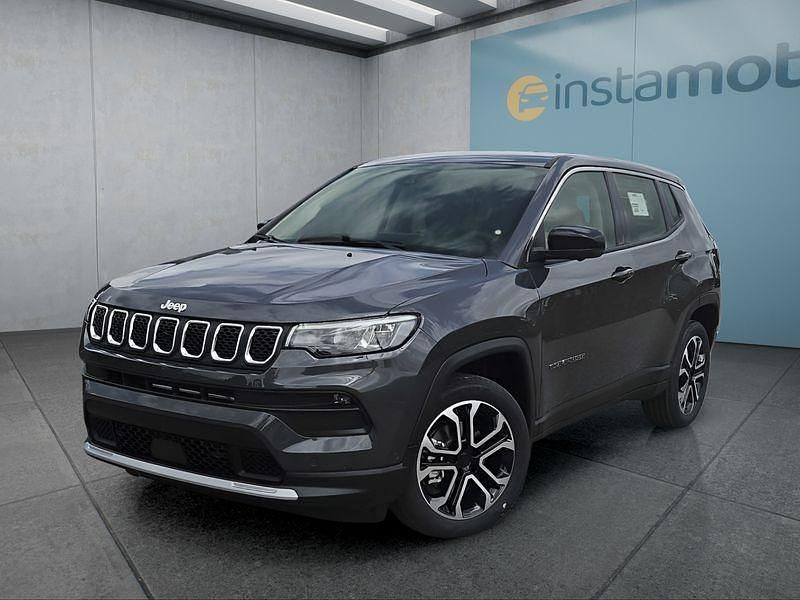 Grau Neu 2025 Jeep Compass SUV | 41.899 € (Teuer) - Bild 1/4