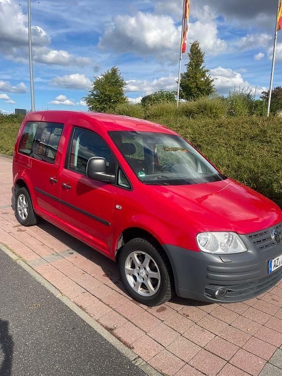 Rot Gebraucht 2006 VW Caddy Life Van / Kleinbus | 4.300 € (Fairer Preis) - Bild 1/4