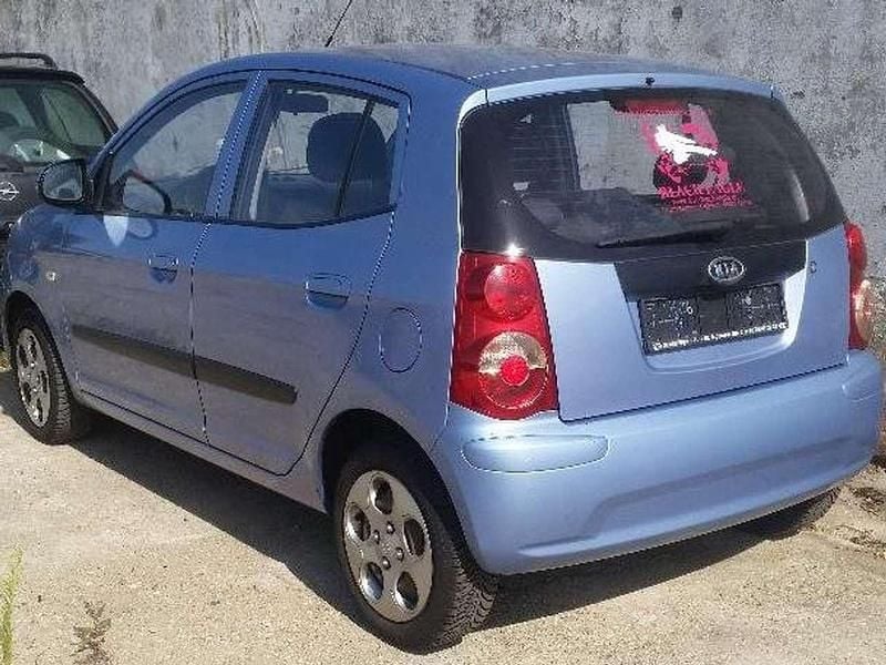 Gebraucht Kia Picanto Attract 65 PS (47 kW) 2009 Blau Kleinwagen