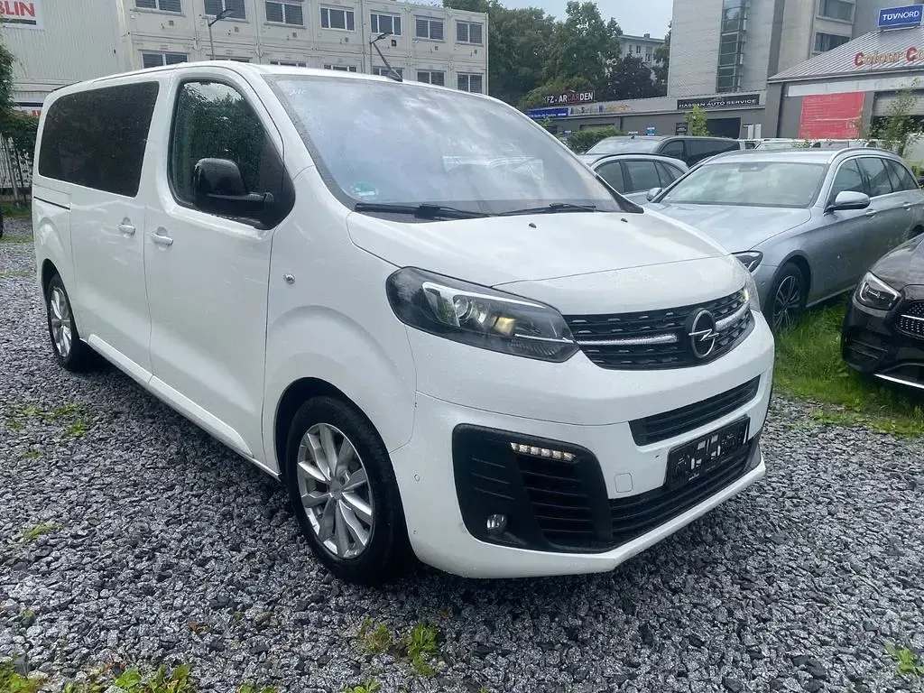 Gebraucht Opel Zafira Life Elegance 177 PS (130 kW) 2022 Weiß Van / Kleinbus