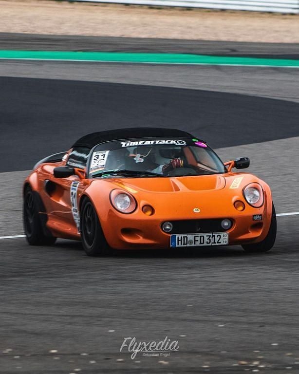 Gebraucht Lotus Elise 190 PS (139 kW) 1997 Orange Cabrio