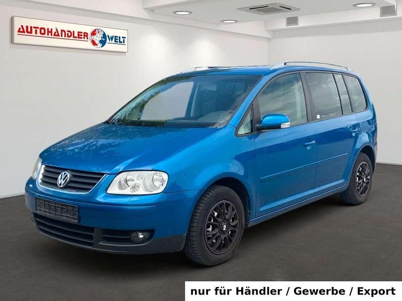 Blau Gebraucht 2006 VW Touran Van / Kleinbus | 899 € (Superpreis) - Bild 1/3