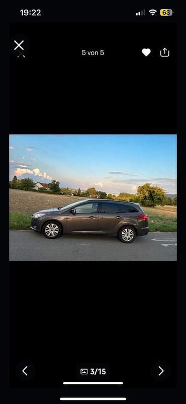 Używany Ford Focus 125 KM (91 kW) 2018 Brązowy Kombi