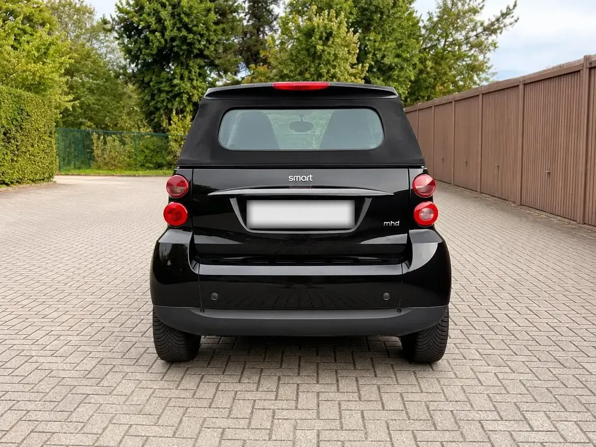 Gebraucht Smart ForTwo Cabrio 71 PS (52 kW) 2009 Schwarz Cabrio