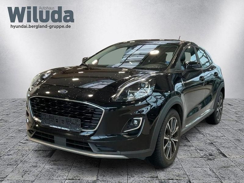Gebraucht Ford Puma Titanium 125 PS (91 kW) 2022 Agate black schwarz SUV