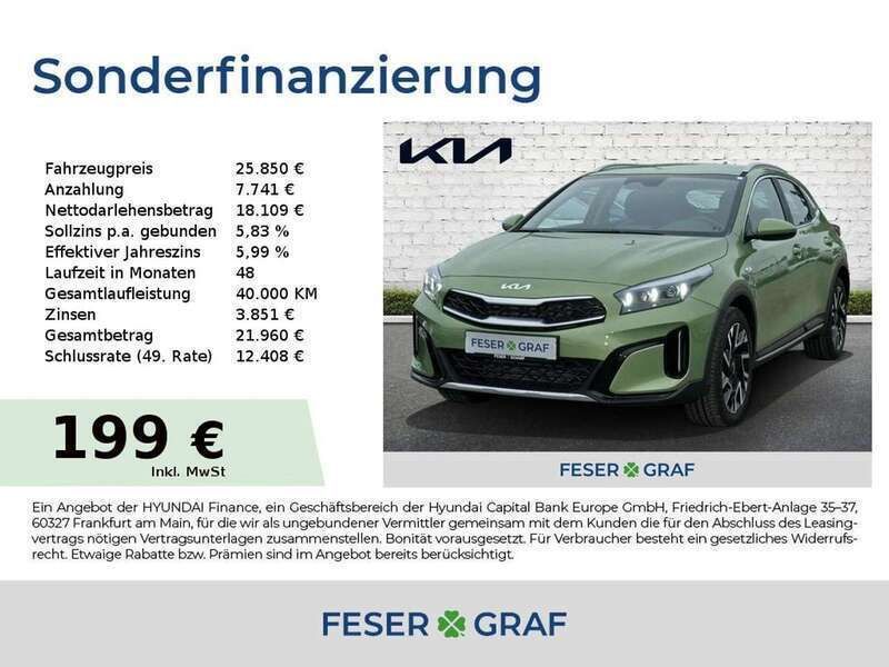 Celadon grün Neu 2025 Kia XCeed Comfort SUV | 25.850 € (Guter Preis) - Bild 1/4