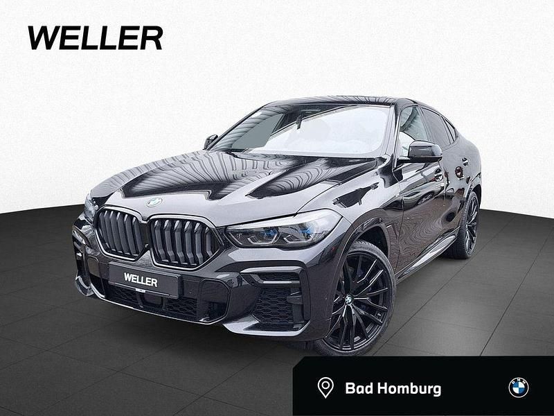 Black sapphire (schwarz) Gebraucht 2022 BMW X6 Comfort Edition SUV | 64.900 € (Fairer Preis) - Bild 1/4
