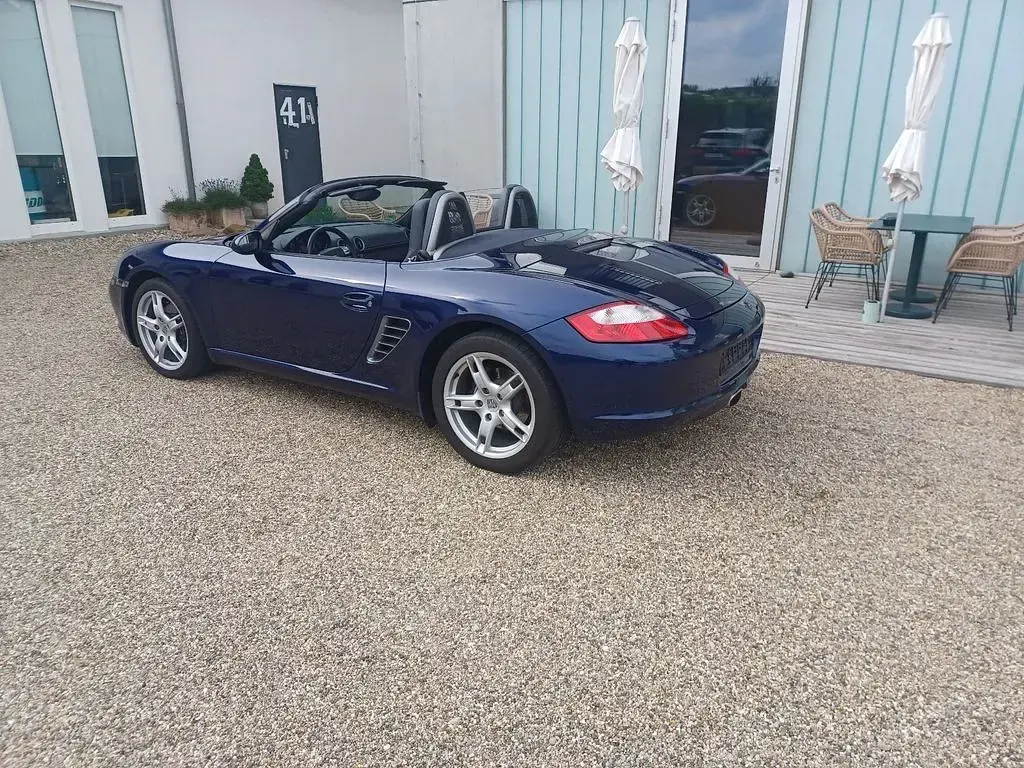 Gebraucht Porsche Boxster 239 PS (175 kW) 2005 Blau Cabrio