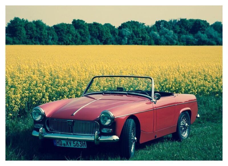 Rot Gebraucht 1963 MG Midget Cabrio | 16.000 € - Bild 1/4