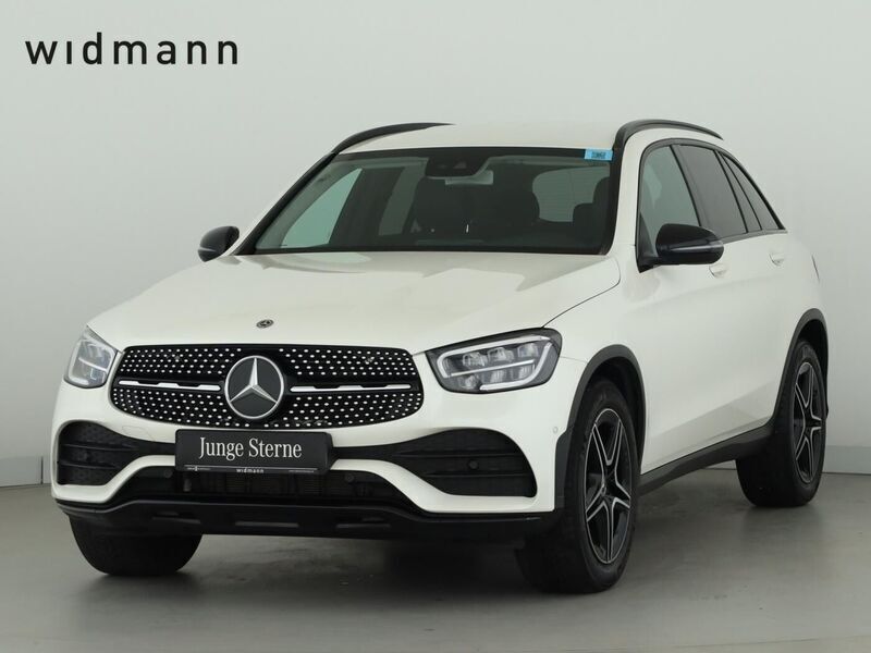 Gebraucht Mercedes GLC200 AMG 197 PS (144 kW) 2019 Manufaktur diamantweiß bright SUV