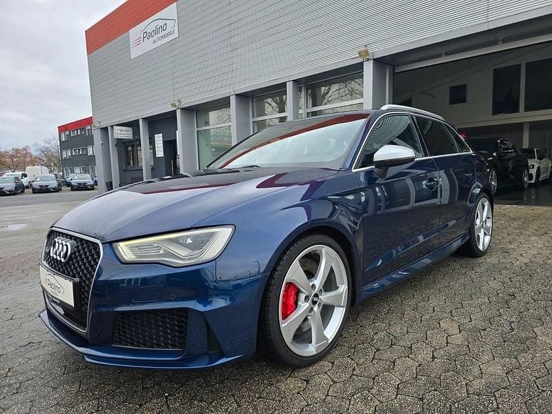 Blau Gebraucht 2016 Audi RS3 Ambiente Limousine | 33.890 € (Guter Preis) - Bild 1/4