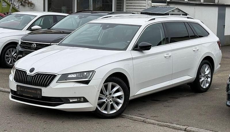 Gebraucht Skoda Superb Style 150 PS (110 kW) 2018 Weiß Kombi