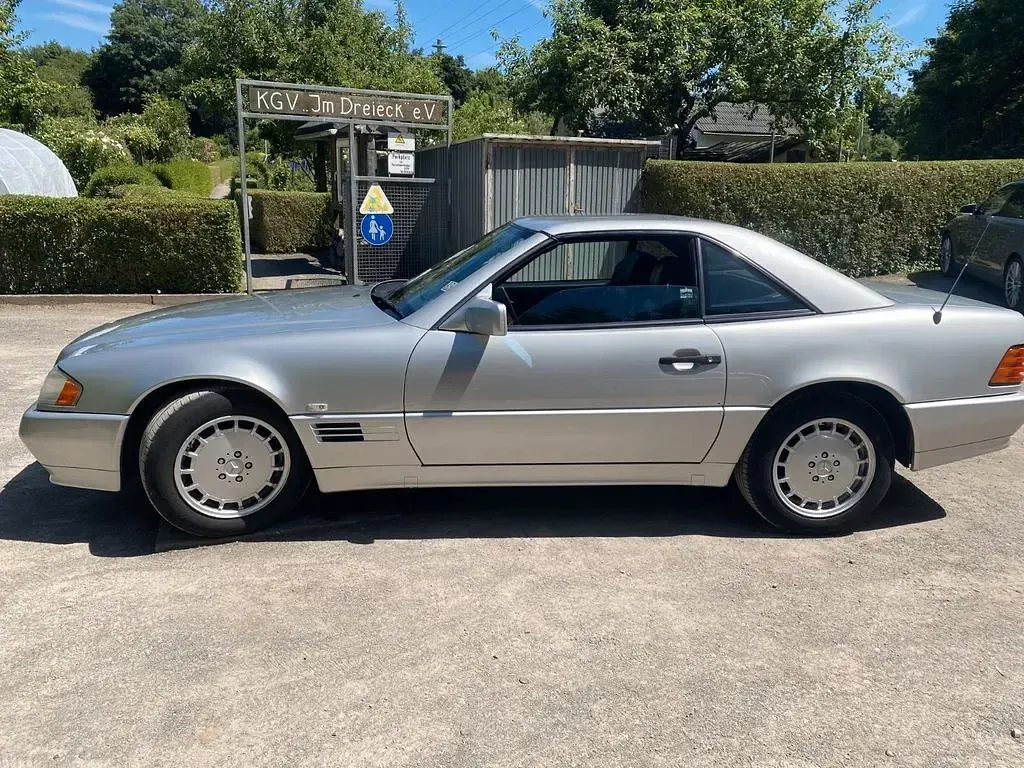 Gebraucht Mercedes SL320 231 PS (169 kW) 1993 Silber Cabrio