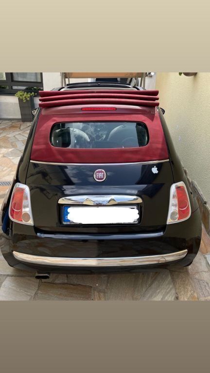 Schwarz Gebraucht 2013 Fiat 500C Cabrio | 5.550 € (Guter Preis) - Bild 1/4