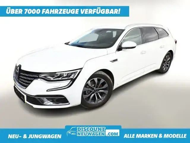Gletscherweiss Gebraucht 2022 Renault Talisman GrandTour Intens Kombi | 19.204 € (Superpreis) - Bild 1/4