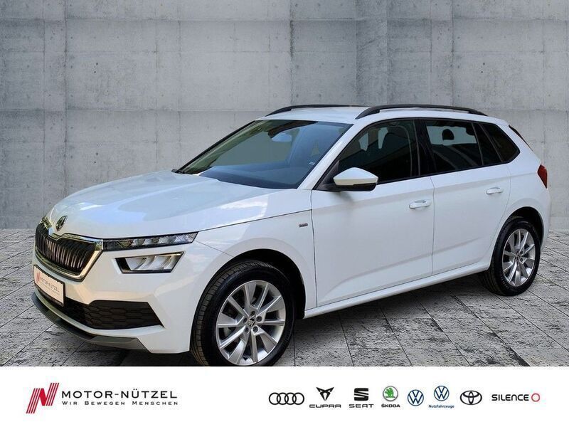 Moonweiss metallic Gebraucht 2022 Skoda Kamiq Tour SUV | 21.960 € (Fairer Preis) - Bild 1/4