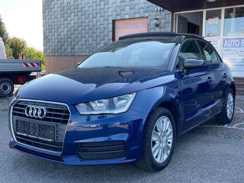 Scubablau metallic Gebraucht 2016 Audi A1 Sportback Design Kleinwagen | 11.850 € (Guter Preis) - Bild 1/4