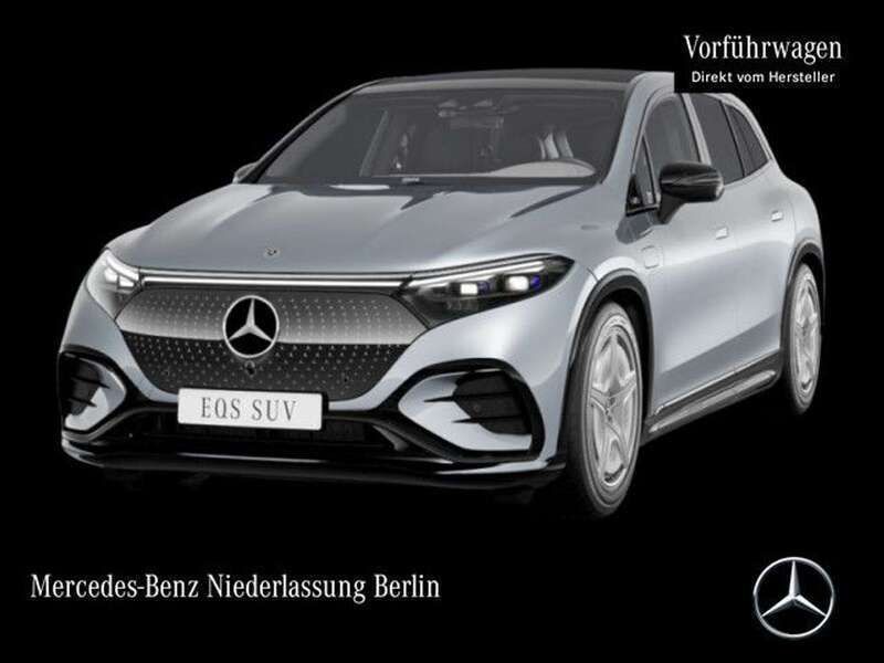 Silber Gebraucht 2023 Mercedes EQS450+ AMG SUV | 80.890 € (Fairer Preis) - Bild 1/4