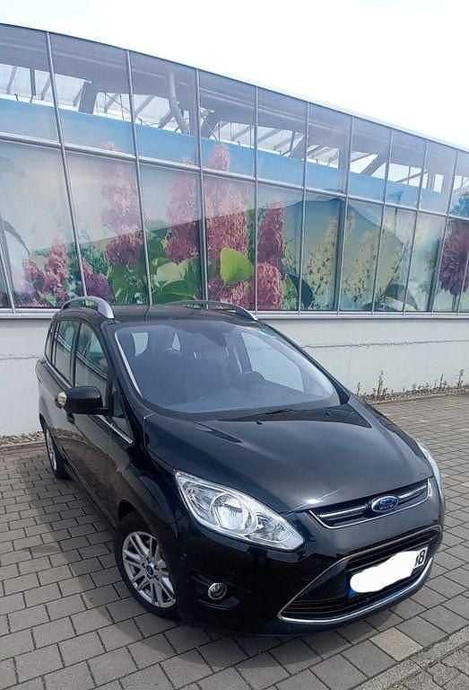Gebraucht Ford Grand C-Max Titanium 125 PS (91 kW) 2015 Schwarz Van / Kleinbus
