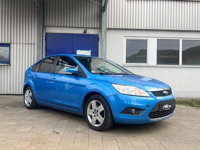 Blau Gebraucht 2008 Ford Focus Style Limousine | 2.490 € (Fairer Preis) - Bild 1/4