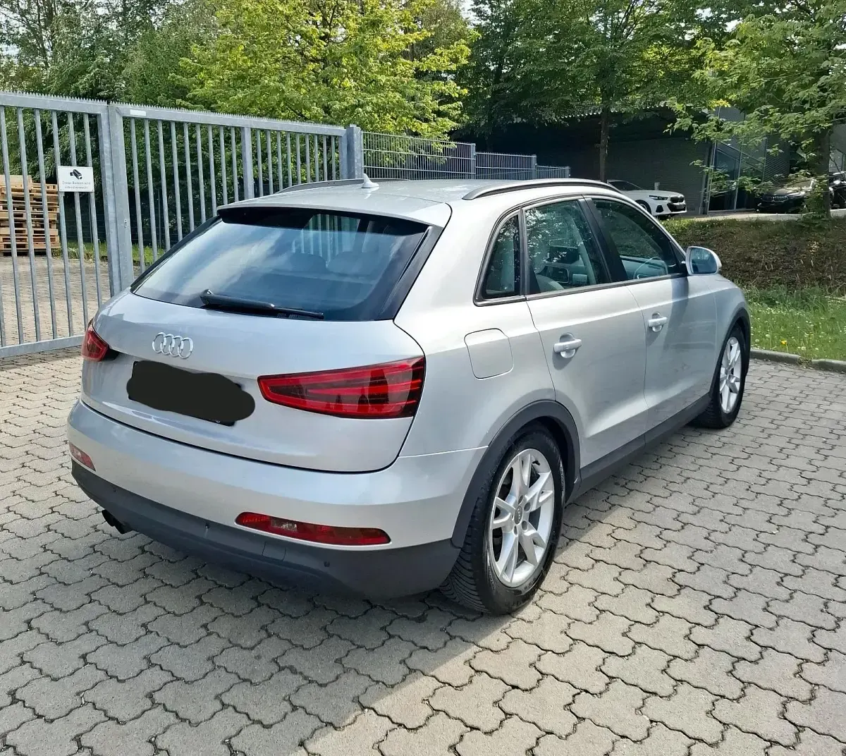 Usata Audi Q3 140 CV (102 kW) 2013 Argento SUV
