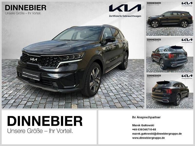 Schwarz (metallic) Gebraucht 2024 Kia Sorento 3 SUV | 51.490 € (Fairer Preis) - Bild 1/4