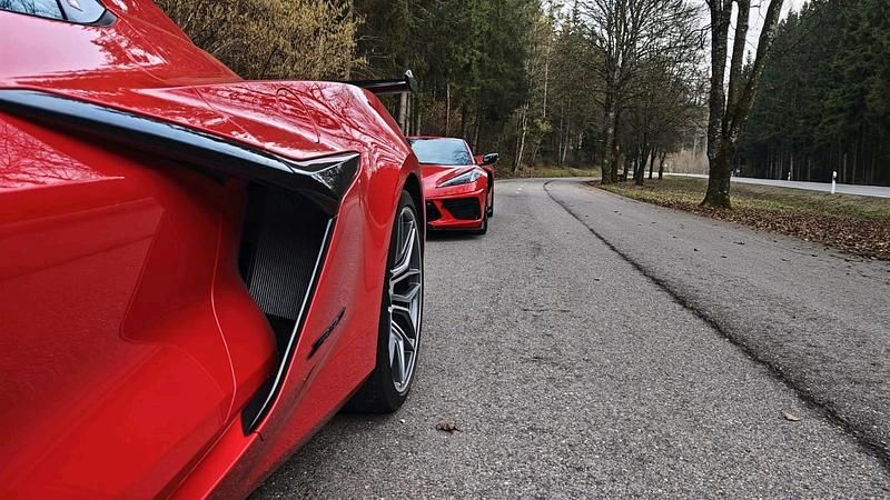 Gebraucht Corvette Z06 680 PS (500 kW) 2023 Rot Cabrio