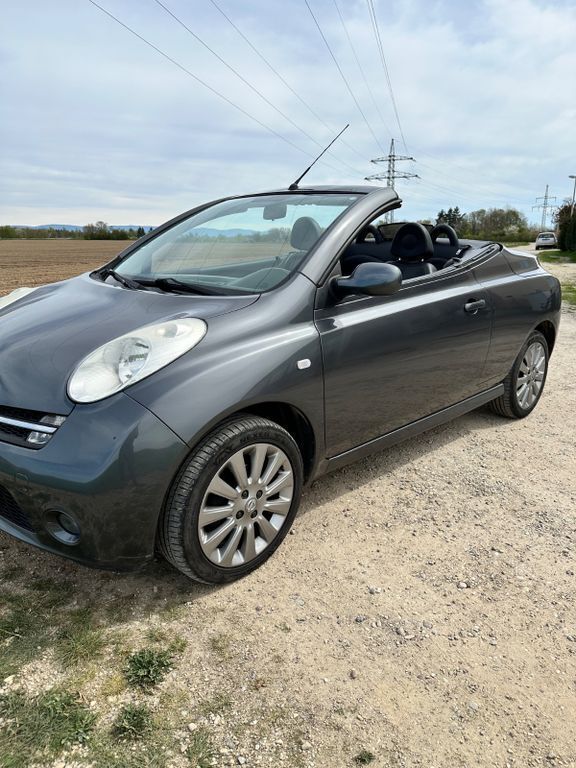 Grau Gebraucht 2006 Nissan Micra C+C Premium Edition Cabrio | 1.400 € (Superpreis) - Bild 1/4