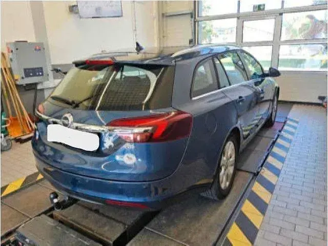 Gebraucht Opel Insignia Edition 136 PS (100 kW) 2017 Blau Kombi