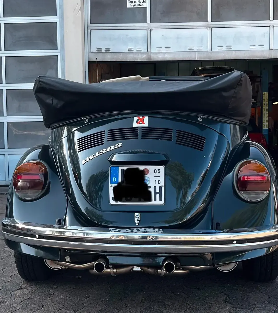 Gebraucht VW Käfer 70 PS (51 kW) 1977 Grün Cabrio