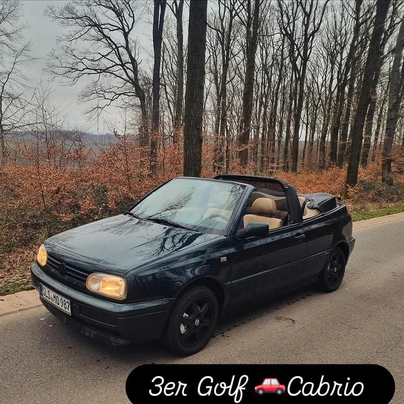 Gebraucht VW Golf Cabriolet 101 PS (74 kW) 1997 Grün Cabrio