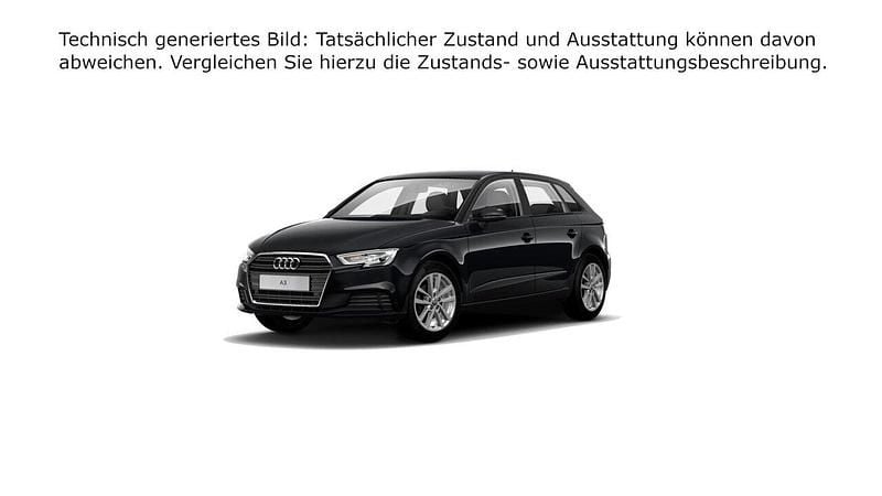 Mythosschwarz metallic (metallic) Gebraucht 2020 Audi A3 Advanced Limousine | 19.000 € (Superpreis) - Bild 1/4