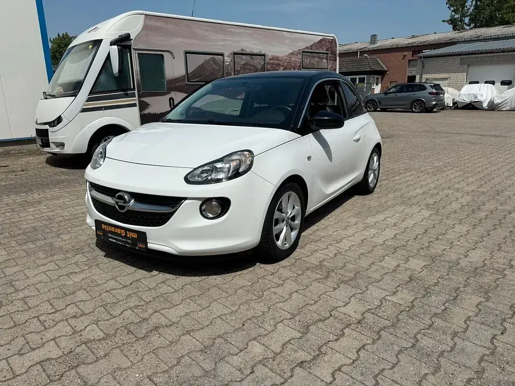 Gebraucht Opel Adam Jam 69 PS (50 kW) 2017 Schneeweiss/summitwhite/arctic Kleinwagen