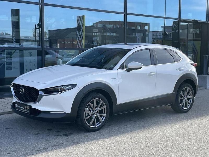 Weiß Gebraucht 2022 Mazda CX-30 Edition SUV | 25.490 € (Etwas zu teuer) - Bild 1/4