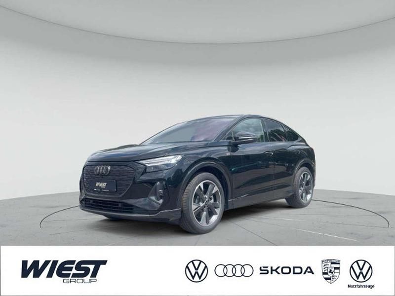Mythosschwarz metallic Neu 2025 Audi Q4 Sportback e-tron SUV | 64.999 € - Bild 1/4