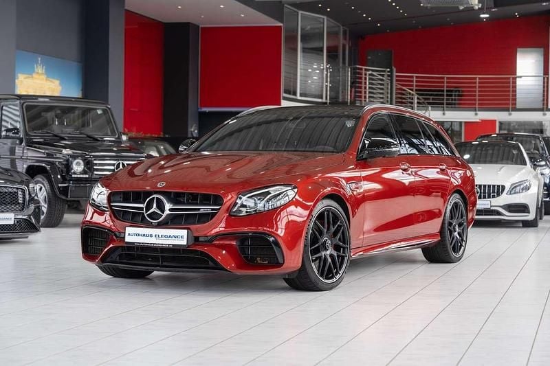 Rot Gebraucht 2019 Mercedes E63 AMG AMG Kombi | 69.980 € (Guter Preis) - Bild 1/4