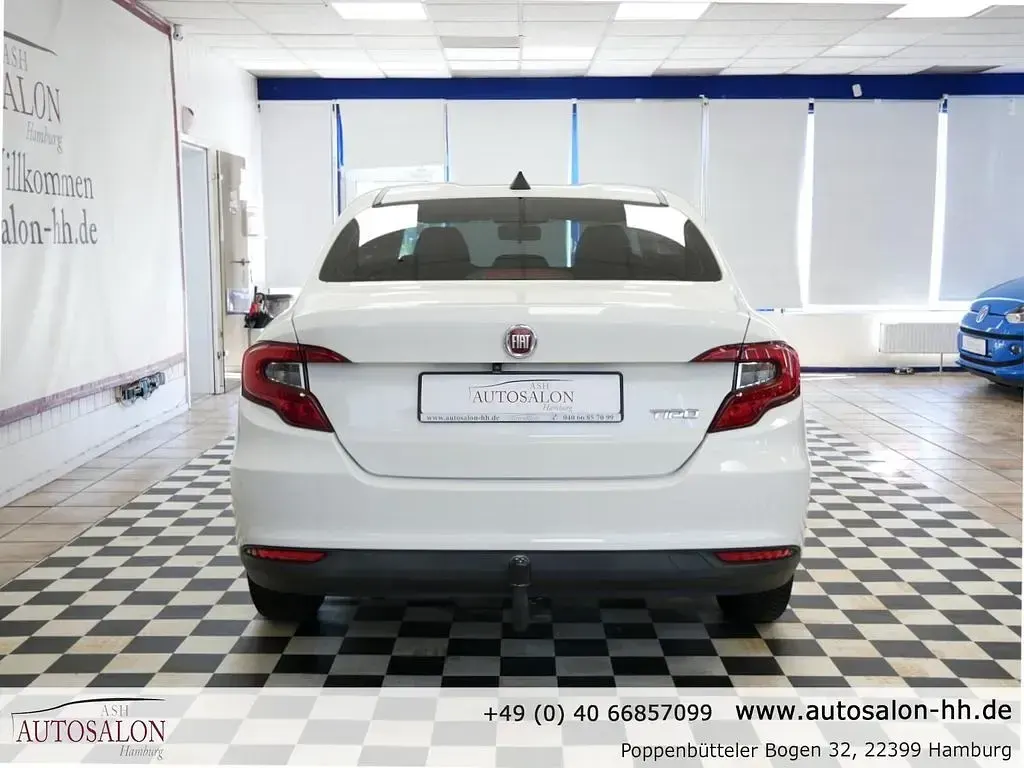 Gebraucht Fiat Tipo Pop 95 PS (69 kW) 2017 Colore esterno (bianco) Limousine